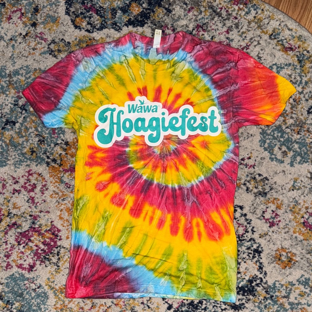 Wawa Hoagiefest Tie-Dye Short Sleeve Tee